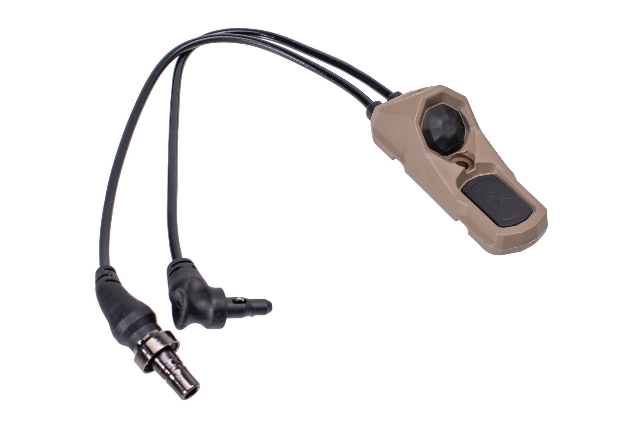 Unity Tactical AXON SureFire / Crane Laser Dual Switch - FDE - 7